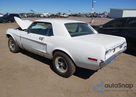 1968 Ford Mustang z USA, uszkodzony, nr VIN 8R01C119376